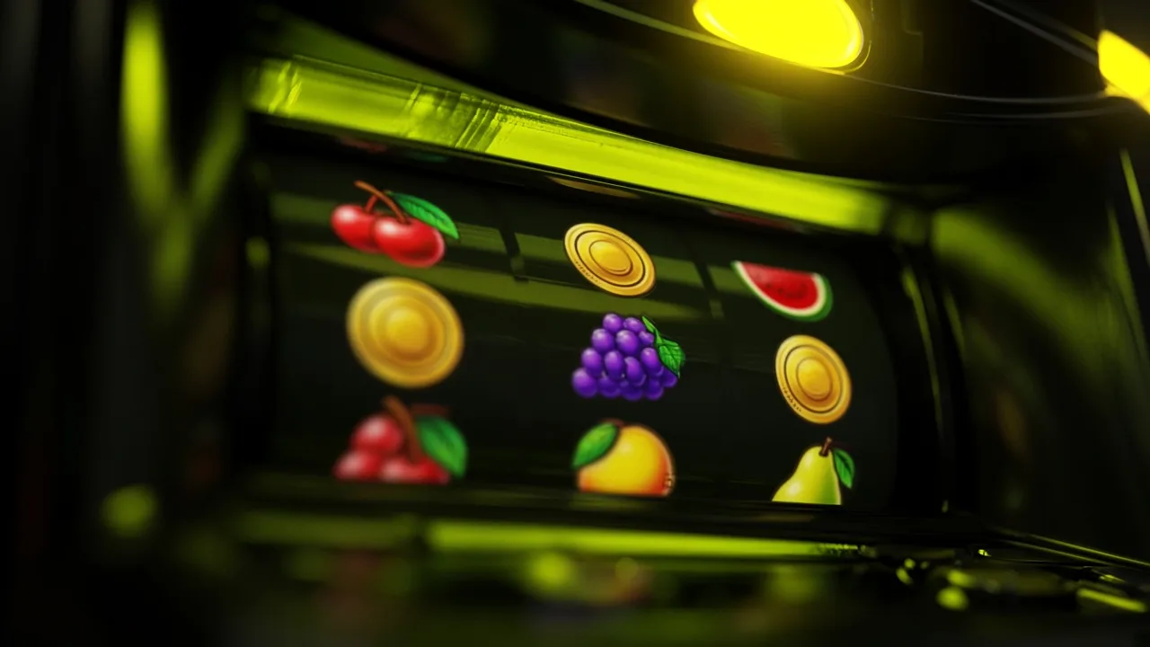 Twindor Casino Spielautomat mit Limettenlicht